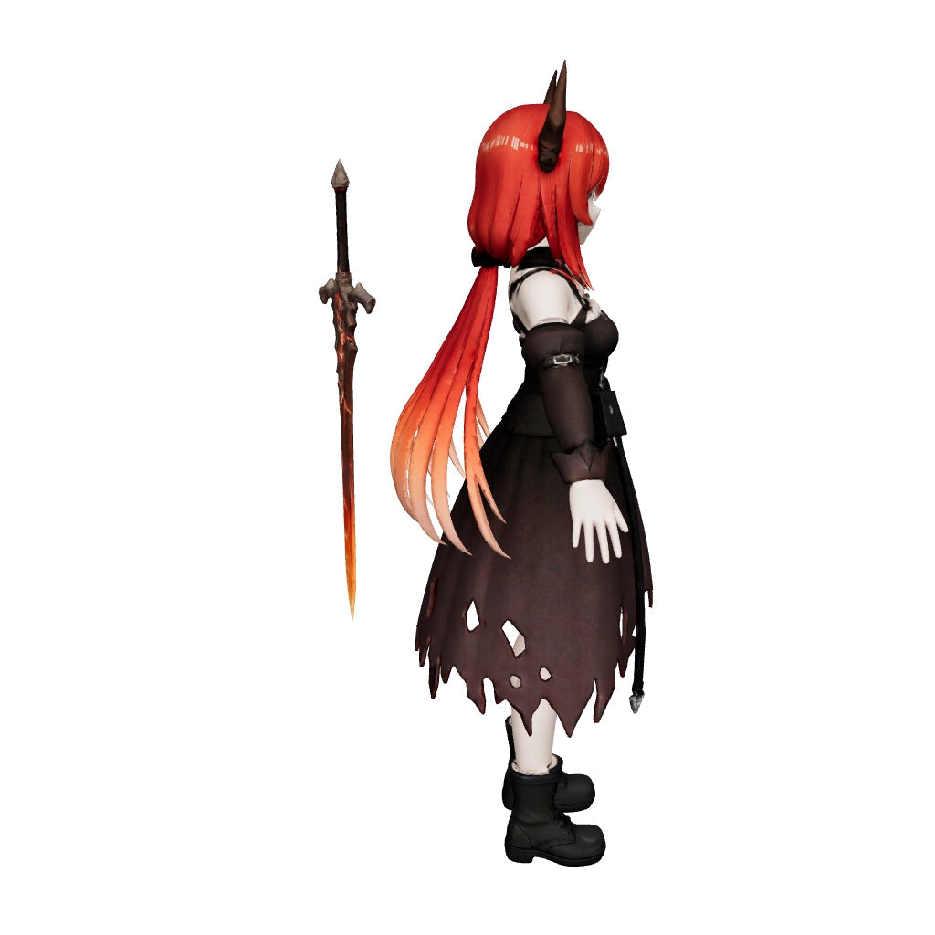 Fire Warrior Character