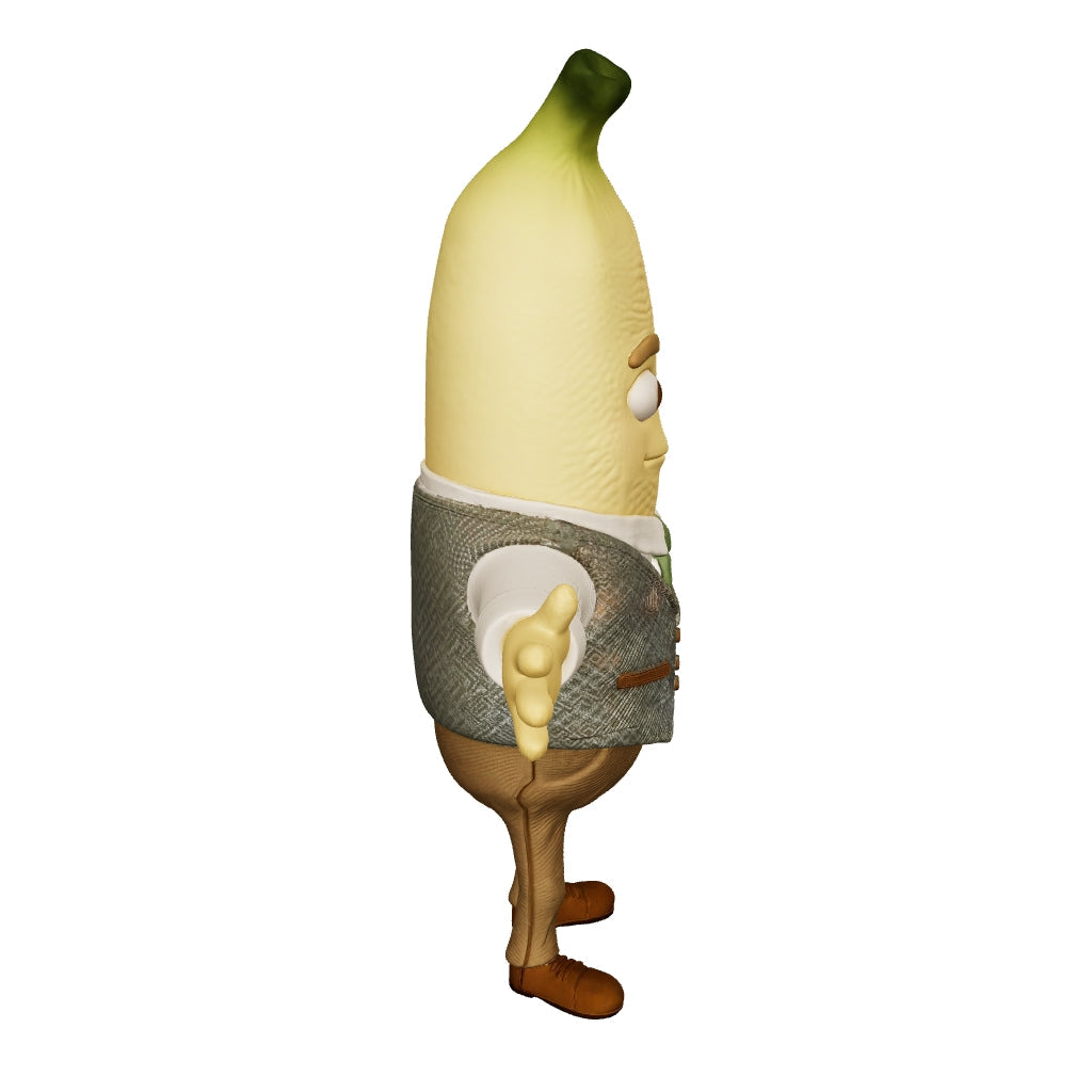 Pear-Headed Character